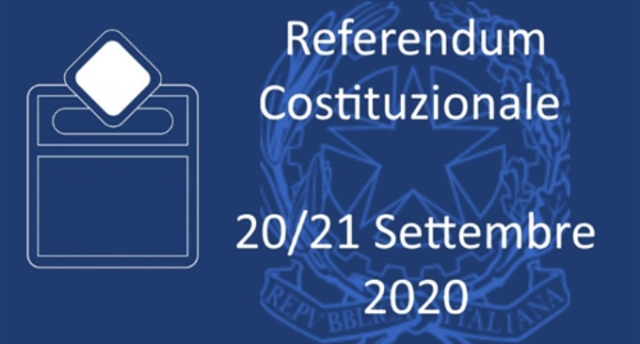 Avviso referendum 20/21 Settembre 2020